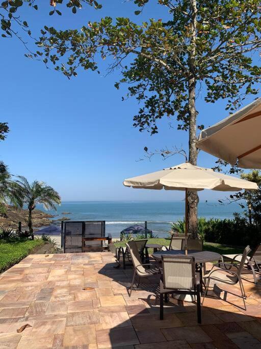 Casa Deliciosa Em Condo C/ Piscina Frente Ao Mar Sao Sebastiao  Exterior photo