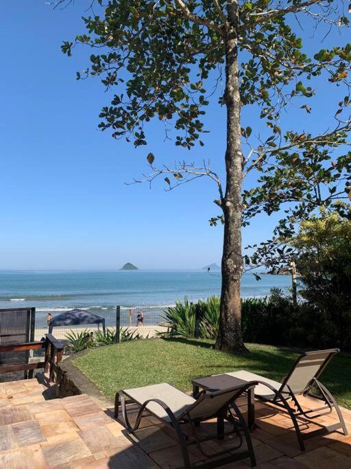Casa Deliciosa Em Condo C/ Piscina Frente Ao Mar Sao Sebastiao  Exterior photo